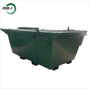 Rnkj thương hiệu bền Thùng chứa rác mạnh mẽ bỏ qua bin cho vật liệu xây dựng với tính di động xử lý chất thải máy móc - Product Image 1