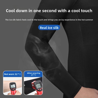 TOSUOD Icy Silk Sleeve Mangas de brazo para hombres y mujeres, protección solar, cubiertas de brazo transpirables para deportes al aire libre y ciclismo