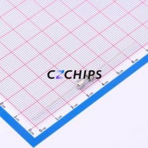 STP1300P One-Time Fuse Through hole Component (THT),D4xL11mm Fuse ( Type: Glass Tube Fuse )( Rated Current: 3A ) - Product Image 2