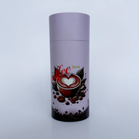Tubo de Embalaje Cilíndrico de Cartón Ecológico, Reciclable, Personalizable y de Alta Calidad para Té, Cosméticos y Alimentos