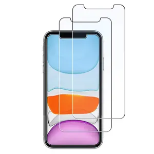 Film de protection en verre trempé 2.5D 9H pour téléphone portable, haute qualité, pour iPhone 11 12 13 SE 3