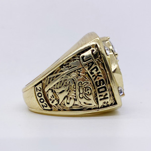 Anillo de <span class=keywords><strong>Campeonato</strong></span> de los Tampa Bay Buccaneers, Aleación de Oro, Campeones <span class=keywords><strong>del</strong></span> <span class=keywords><strong>Mundo</strong></span> de la NFL, Joyería de Recuerdo de Fútbol Americano, Unisex - Product Image 2