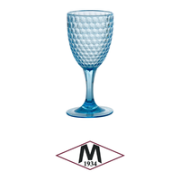 San 35 cl M1934 Verre d'extérieur en plastique bleu H 18,7 cm Ø 8,5 cm