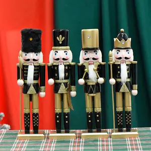Custom Wholesale Christmas Decoration Diy Nutcracker Soldier Ornaments With Nutcracker Christmas Decor