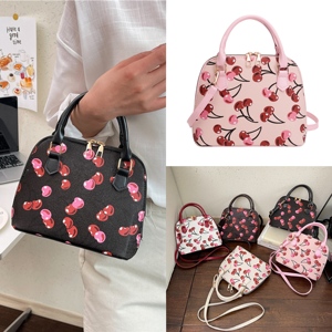 Bolso Bandolera Grande de Lujo para Mujer con Diseño de Cereza y Frutas Dulces, Bolso de Hombro Clásico de Moda para Mujer al por Mayor - Product Image 4