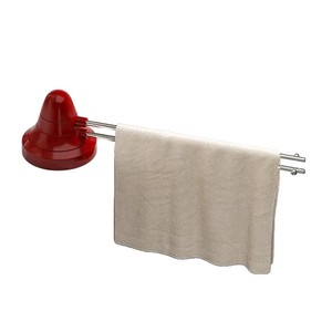 Suction Cup Sink Strainer <b>Kitchen</b> <b>Vegetable</b> Drain <b>Rack</b> Food Waste Filter Dishcloth Storage Red - Product Image 2
