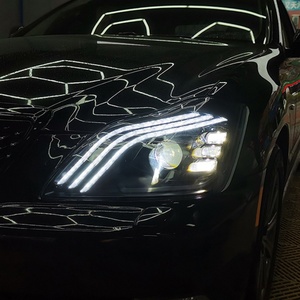 LED Double Light Lens <b>Headlamp</b> Assemblies Xenon Assembly <b>Headlamps</b> Headlight Made for Toyota 2005-2009 Crown - Product Image 3