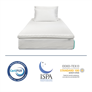 Comfort Foam <strong>Mattress</strong> Topper Highly Breathable and Durable <strong>140</strong> <strong>X</strong> <strong>200</strong> <strong>X</strong> 5 cm - Product Image 4