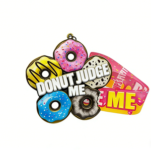 Médailles de sport en alliage de zinc avec logo personnalisé <span class=keywords><strong>Paris</strong></span> Triathlon, récompenses à ruban personnalisées, technique de moulage, style moderne et antique, tendance - Product Image 3