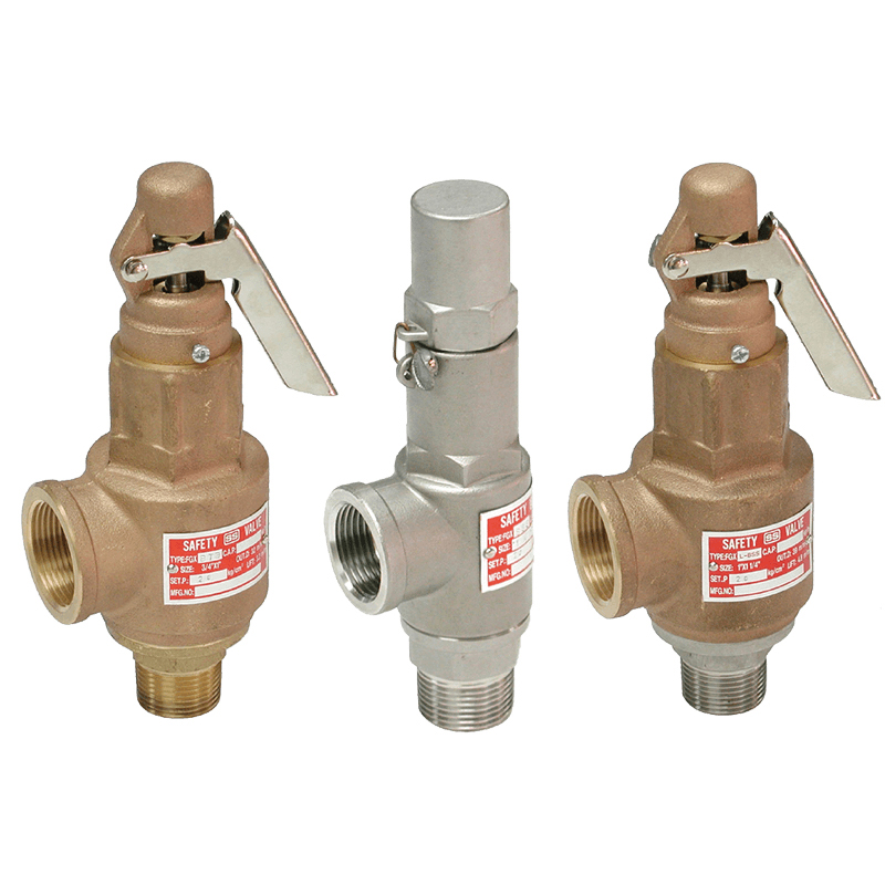 Preço para a compressão do ar única alavanca ga41h automática brass water Relief Safety Valves 2 polegada