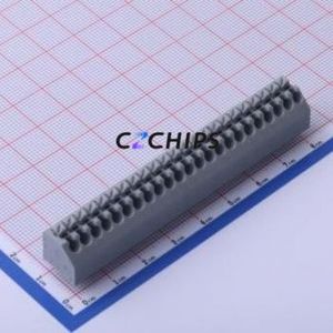 250-223 Spring Terminal Block Through hole Component (THT),P=3.5mm Connector 1x23P 3.5mm Gray 23P - Product Image 1
