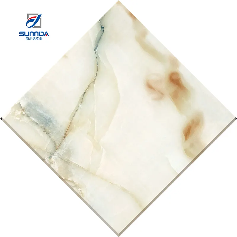 Foshán-diseño de mármol pulido para decoración de casa, azulejos de porcelana esmaltada para suelo, diseño único de 60x60cm