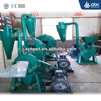 Moulin à grains commercial compact chinois pour maïs, riz, épices, blé et farine