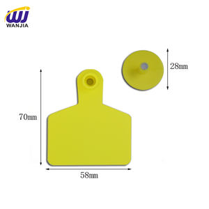 Étiquette WJ401-E à longues oreilles pour <span class=keywords><strong>les</strong></span> moutons avec pointe auto-perçante et connexion monobloc pour l'identification - Product Image 3