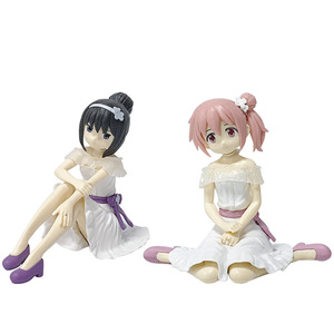 Muñeca <span class=keywords><strong>de</strong></span> PVC <span class=keywords><strong>de</strong></span> la Película Madoka Magica Rebellion, 2 Estilos, Sentada, Homura Madoka, Alta Reducción, Artículo <span class=keywords><strong>de</strong></span> <span class=keywords><strong>Anime</strong></span> - Product Image 1