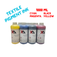 Encre DTF Xmay 1000ML pour imprimantes XP600/DX7 (factures/papier peint) avec 1 an de garantie (BK/C/M/Y/Blanc)