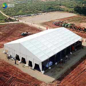 50 100 300 500 लोगों के लिए सफेद pvc 20x30 वेडिंग हॉल मार्की इवेंट पार्टी तम्बू - Product Image 5