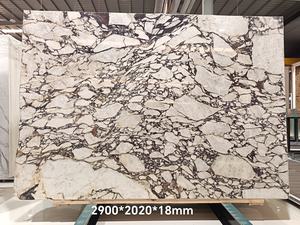 الطبيعي الأرجواني بلاط رخامي إيطاليا Calacatta فيولا الرخام ل جدار الطابق بلاط - Product Image 2