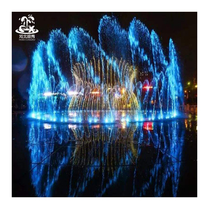 Fontaine musicale dansante à LED colorée de 1,5 m à 30 m, ornements de jardin, parc musical, équipement de fontaine d'eau, best-seller - Product Image 4