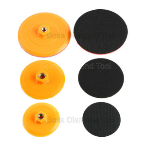 <span class=keywords><strong>3</strong></span> इंच का हुक और लूप राउंड हैंड सैंडर सपोर्ट पैड से कनेक्ट करें - Product Image 6