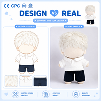 Vêtements de poupée personnalisés en gros OEM/ODM pour tenues de poupées BJD en coton