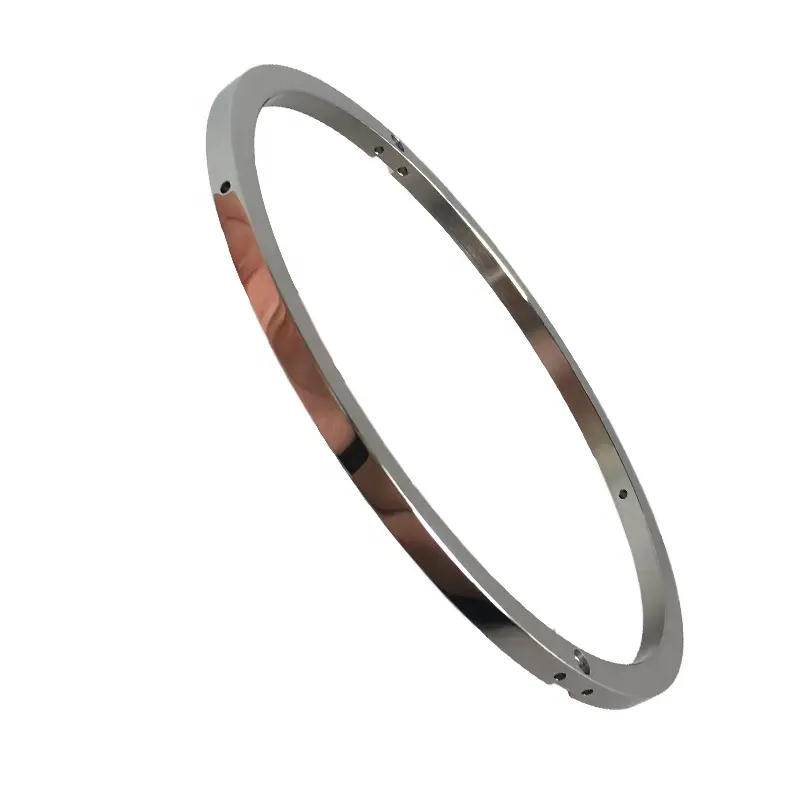 Hoge Kwaliteit Chinese Fabrikant Cnc Roestvrij Stalen Ring Met Spiegel Polish Voor Horloge Tonen Plank