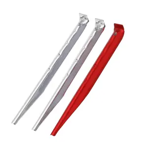 Tent Accessory Factory Hiking Outdoor 7000 Aluminium Alloy V Stakes Supplier 10" Camping Heavy Duty U Tent Pegs Manufacturers