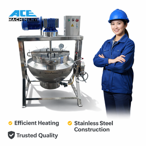 Cheap Emulsifying Homogenizer Tank Electric Steam Heating Mixer Mixing Tank With Agitator Stainless Steel Jacketed Tank - Product Image 4