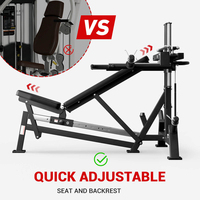 Banc de musculation multifonctionnel réglable pour presse à pectoraux et épaules, idéal pour la salle de sport