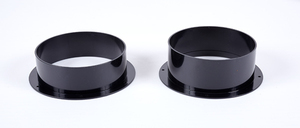 2025 핫 세일 ABS 플라스틱 라운드 플랜지 덕트 커넥터 피팅 덕트 환기 파이프 조인트에 대한 라운드 헤드 코드 - Product Image 5