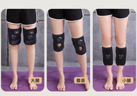 Masseur portable sans fil RS pour genoux, jambes et mollets, 6 modes, 9 niveaux d'intensité, EMS, avec contrôle du temps, batterie au lithium, pièce unique