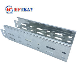 Bandeja para Cables de Acero al Carbono Perforada de Alta Resistencia, Precio de Fábrica, Recubrimiento en Polvo para Exteriores, Antioxidante y Ventilada - Product Image 2