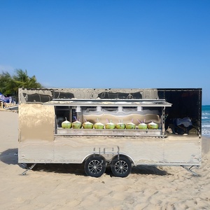 Food truck entièrement équipé, remorque de food truck mobile, food truck à vendre, food truck conduisible, équipement de cuisine pour food truck - Product Image 3
