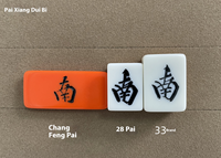 Machine de Mahjong Automatique Entièrement Automatique à Quatre Joueurs, Multifonctionnelle, à Utilisation Domestique, avec Clavier Numérique et Pointage