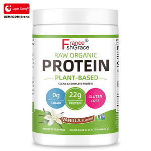 Wholesale <b>Protein</b> Supplement Manufacturer 22 g <b>Protein</b> and Probiotics Vanilla Flavor Gluten Free 660g <b>Protein</b> Powder - Product Image 1