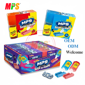 Factory Price Fudge Snack Sweet Gel <strong>Juicy</strong> Drop Soft Candy Stick Sour Liquid Fruit Jam Dip <strong>Chewing</strong> Candy - Product Image 2