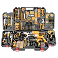 Kit combiné de perceuse à percussion multifonctionnelle de luxe 72 pièces, outils électriques, kit d'outils pour voiture, ensembles d'outils de perçage de câbles