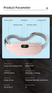 2024 Newest Women Menstrual Spa Massager Personal Waist Healthy Care Device <strong>Belly</strong> Warmer Stomach Warmer Machine - Product Image 6