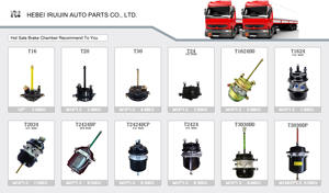 Accessoires de frein à <span class=keywords><strong>air</strong></span> pour semi-remorque T24/24DP <span class=keywords><strong>Chambre</strong></span> de frein à tambour à ressort 9253212020 de l'usine chinoise - Product Image 3