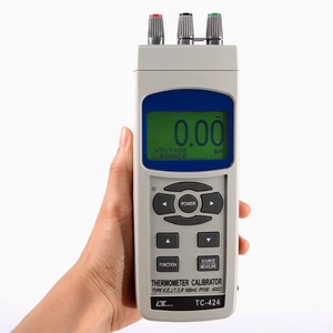 เครื่องสอบเทียบเทอร์โมมิเตอร์ TC-424 เครื่องสอบเทียบเทอร์โมคัปเปิลแบบอัตโนมัติ เครื่องสอบเทียบ Pt-100 แทนที่ Prova125 - Product Image 2