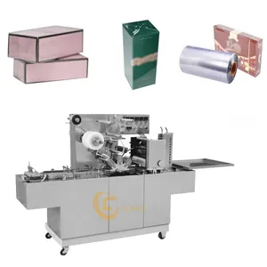 Automatic Perfume Shisha Cigarettes Box Cellophane Wrapping Machine