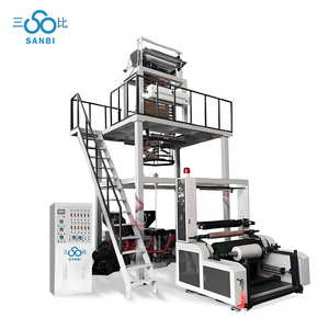Extrusora de Plástico de Alta Velocidad de Una Sola Capa PE/HDPE/LDPE, Máquina de Soplado de Película Retráctil con Certificado CE - Product Image 1
