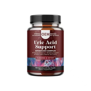 120 Cápsulas Vegetales para la Limpieza del Ácido Úrico, Suplemento Renal, Suplemento para el Ácido Úrico, Cápsulas Detox, Píldoras Detox - Product Image 2