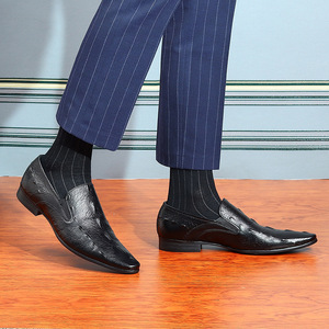 Cravate noire décontractée pour homme, style britannique, formelle, antidérapante - Product Image 4