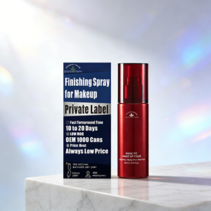 Spray Fijador Mate Iridescente 18H Personalizado. Resistente al agua y transferencia, SPF 30, acabado fresco para piel madura - Product Image 1