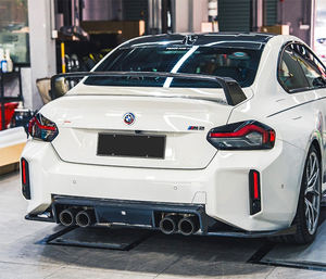 Alettone posteriore in fibra di carbonio a secco per spoiler auto BMW M2 G87 montare leggero <span class=keywords><strong>G42</strong></span> il modello ad ala alta MP a flusso continuo - Product Image 3