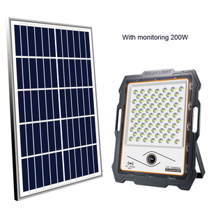 Panneau Caméra Système D'énergie D'inondation Lumière Camara 200W Wifi de Sécurité Hot <span class=keywords><strong>Spot</strong></span> 400 Watts Cctv <span class=keywords><strong>Solaire</strong></span> Projecteurs Avec Capteur 1000W En Plein Air - Product Image 4