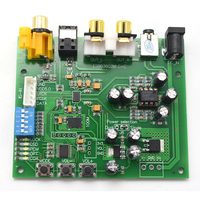 ES9038Q2M I2S IIS DSD DOP Coaxial Fiber SPDIF Numérique Audio DAC Décodeur Conseil Soutien 32bit 384k DSD64 128 256