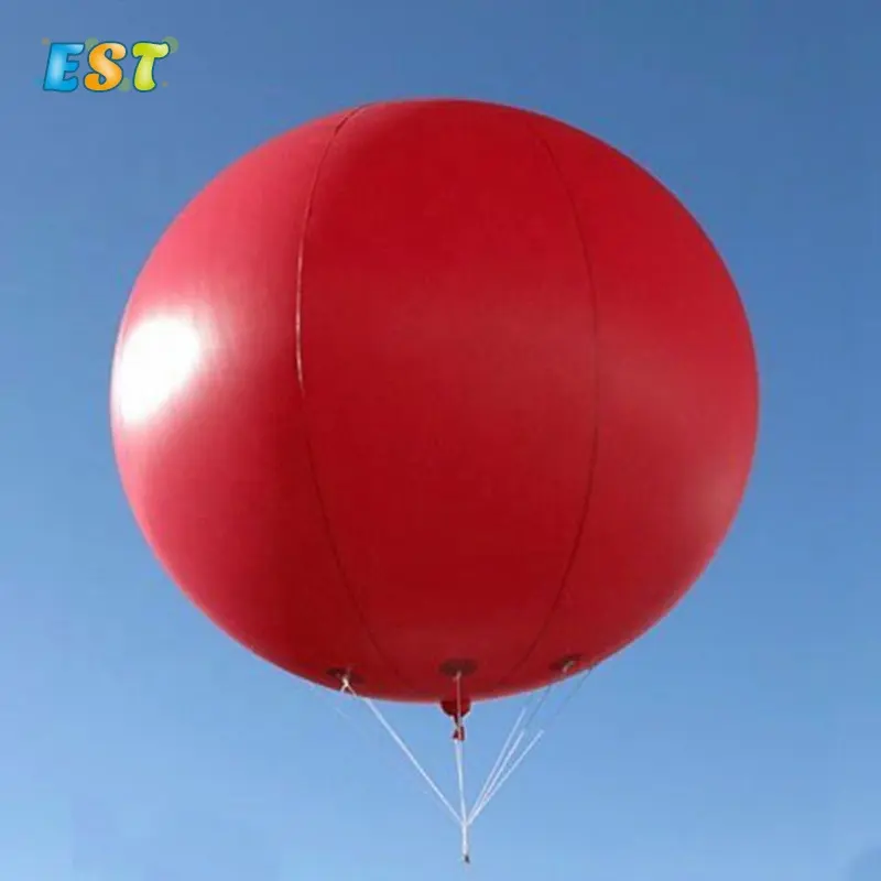 Bolas de gás hélio infláveis de led, balão inflável com esfera rosa de produto móvel