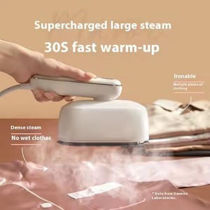 2024 nueva máquina de planchar a vapor portátil de mano pequeña plancha eléctrica con placas de aluminio Handy <span class=keywords><strong>Gadjet</strong></span> para el dormitorio del hogar - Product Image 4